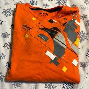 Orange Hurley long sleeve